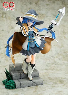 Figura Roxy Migurdia 1/7 Mushoku Tensei reedición con base temática