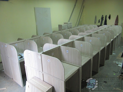 Office Cubicle Furniture Contractor + Furniture Semarang