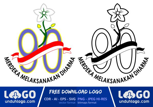 Logo Hari Ibu 90 Tahun 2018