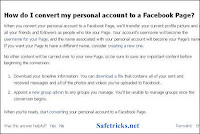 covert Facebook account