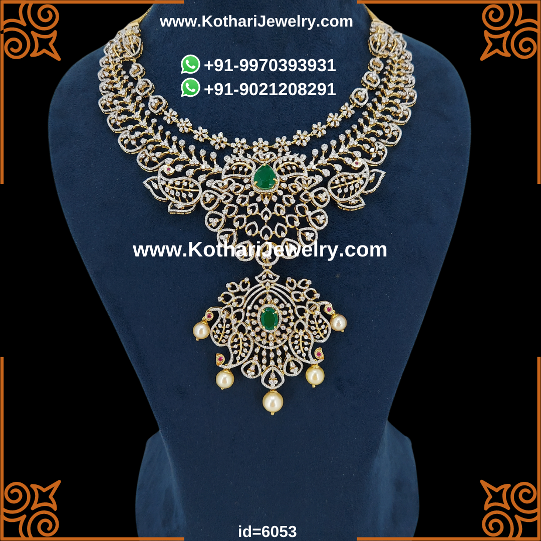 Hanging Buds Gemstone Necklace Jewellery India Online - CaratLane.com