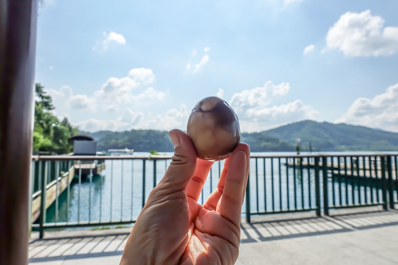 日月潭玄光碼頭、金盆阿嬤的香菇茶葉蛋～南投景點