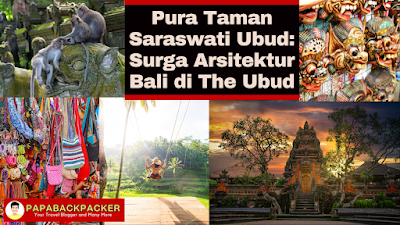 Pura Taman Saraswati Ubud Surga Arsitektur Bali di The Ubud