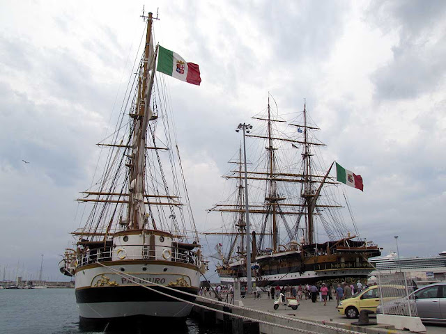 Navi scuola Palinuro, Amerigo Vespucci, Livorno