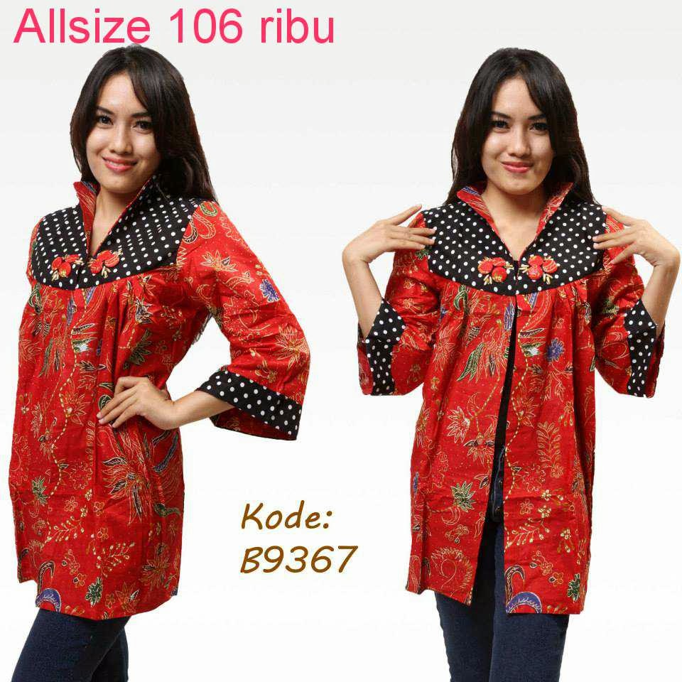  Contoh  Model Baju  Batik  Kerja  Model Baju  Batik 