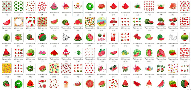 115 Watermelon Crayon Drawing Free Stock Images