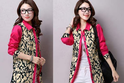 40+ Trend Terbaru Model Baju Batik Cardigan Terbaru
