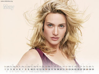 New Year 2011 Calendar, Titanic Actress Kate Winslet Desktop Wallpapers