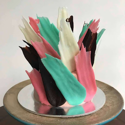 Brushstroke Cake