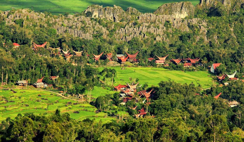 Kampung Adat Toraja Sillanan Tana Toraja Sulawesi Selatan 