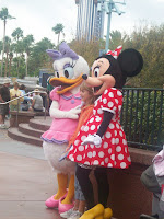 Minnie Mouse and Daisy Duck at Disney World