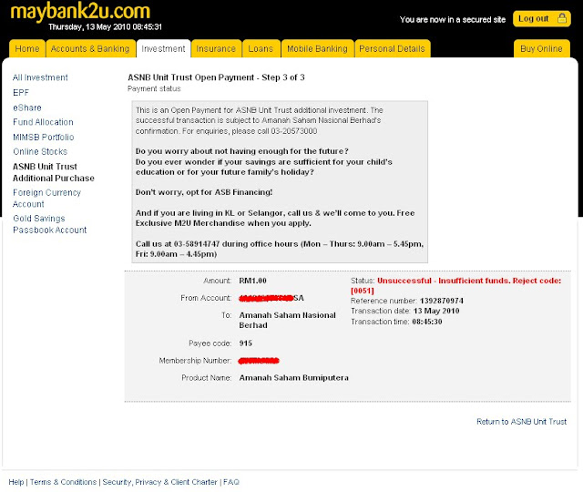 ASB Online Di Maybank2u - Datoksir Kronik