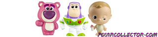 Toy Story 4 Mattel Minis 3-Packs Bo Peep Sheep Sharky Prospector Big Baby