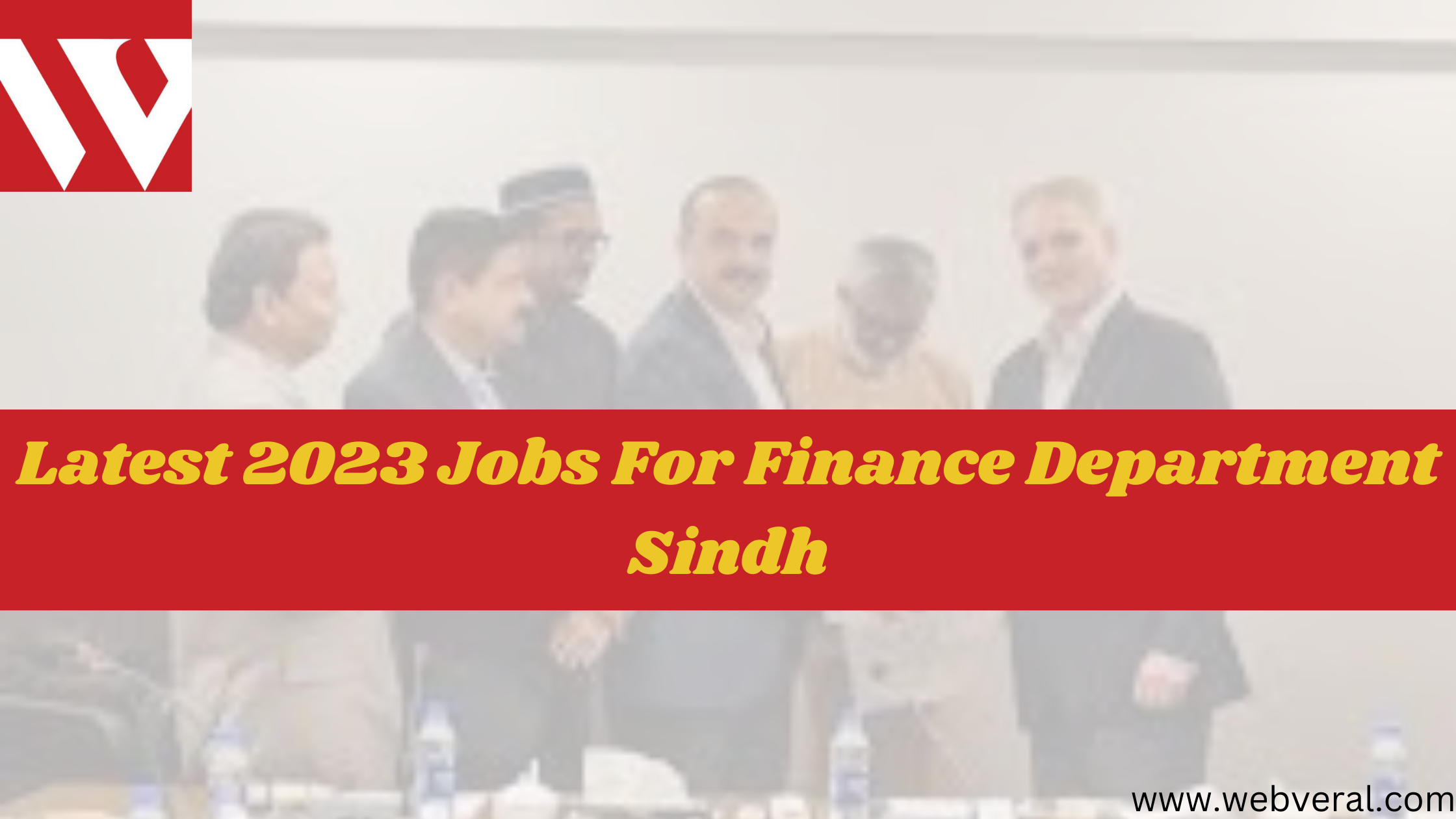 Latest 2023 Jobs For Finance Department Sindh