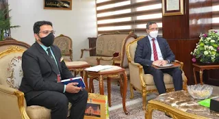 وزير التنمية يبحث مع سفير الهند الجديد بالقاهرة مجالات التعاون بين الجانبين