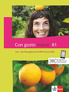 Con gusto nuevo A1: Kurs- und Übungsbuch mit MP3-CD und DVD