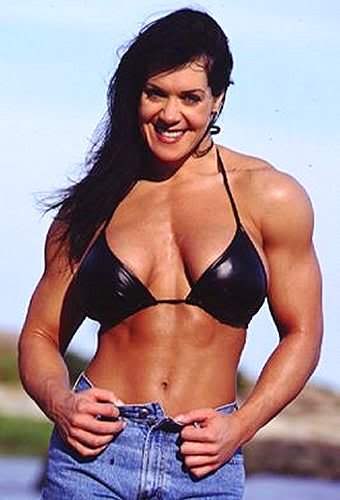  to shape arms and upper body so you don't look like Chyna the wrestler