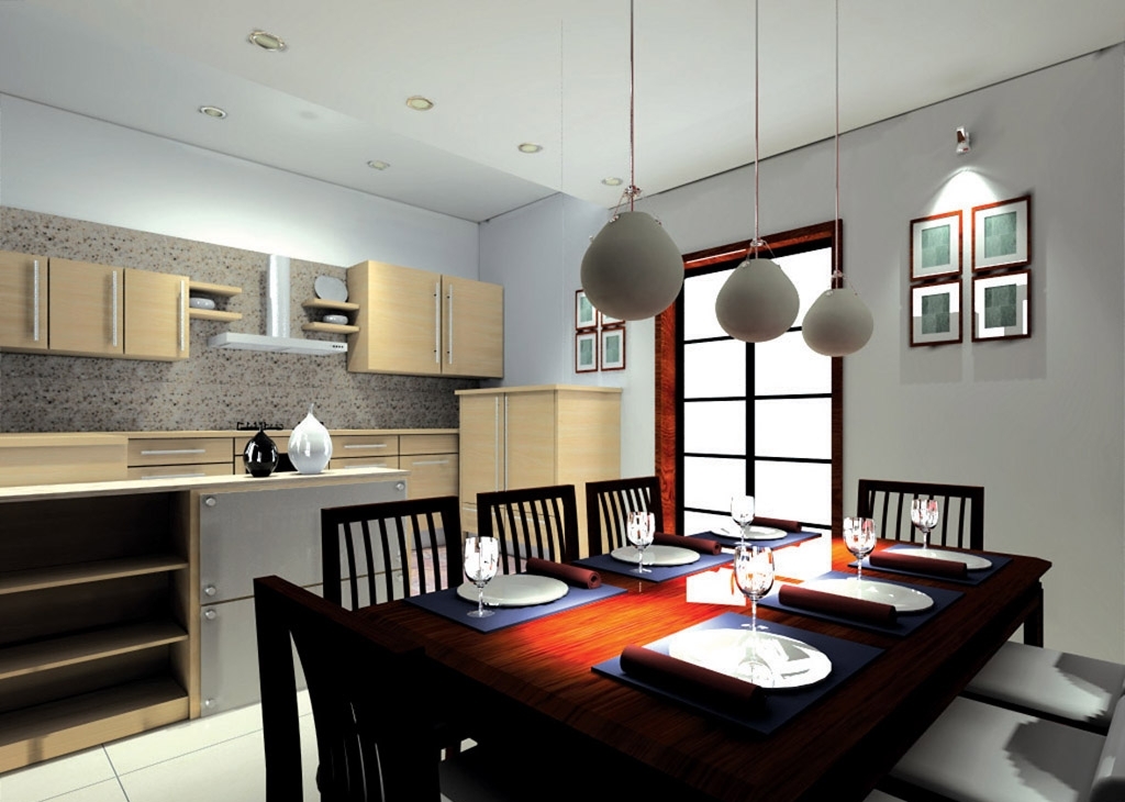  Ruang  Makan dan Dapur  Minimalis  Sederhana Modern
