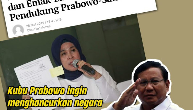 Parah! Istri Jenderal Pendukung Prabowo Ini Penunggang Aksi 21-22 Mei