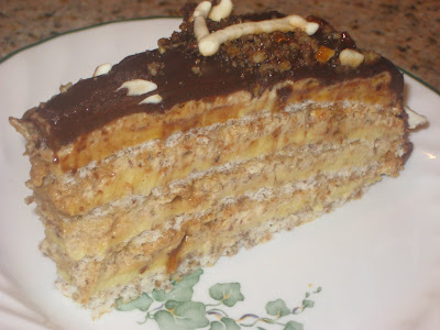 Articole culinare : Tort egiptean inbract in ciocolata