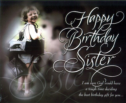 Birthday Greetings For Sister