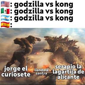 Godzilla Vs Kong Meme