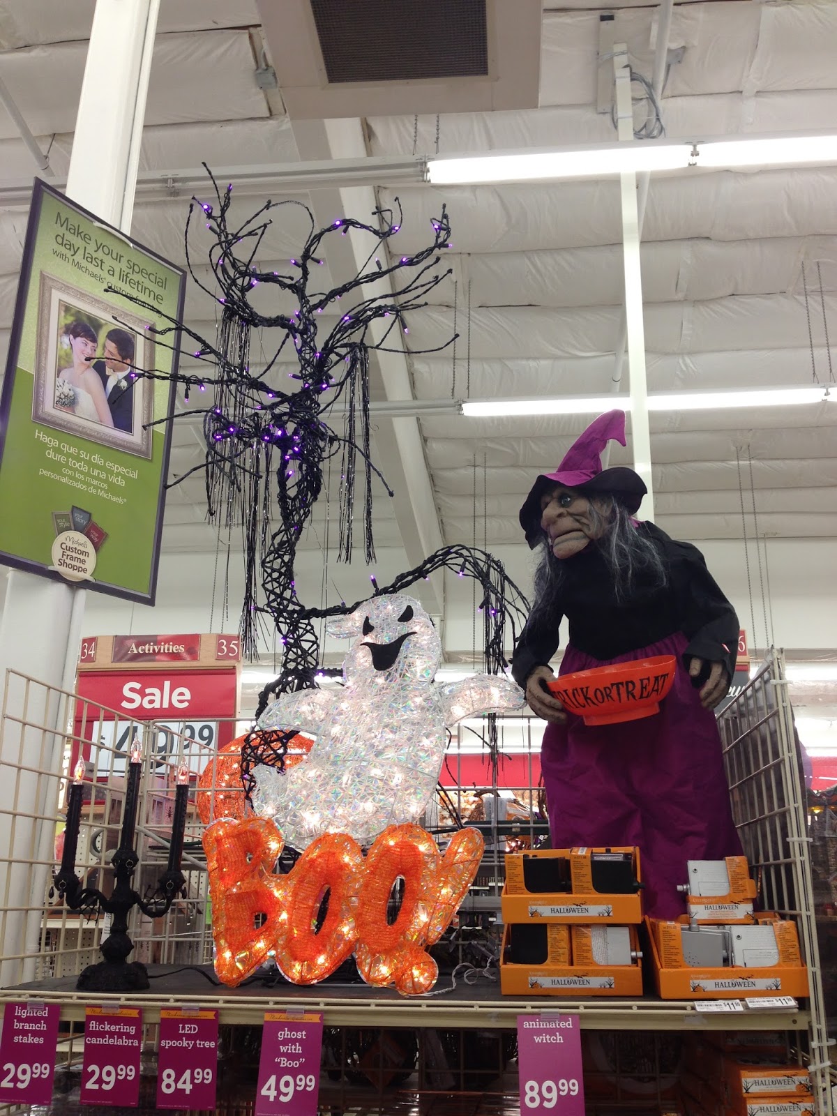 Fright Bites: Photo Report: Halloween 2013 Finds at Michaels and Dollar