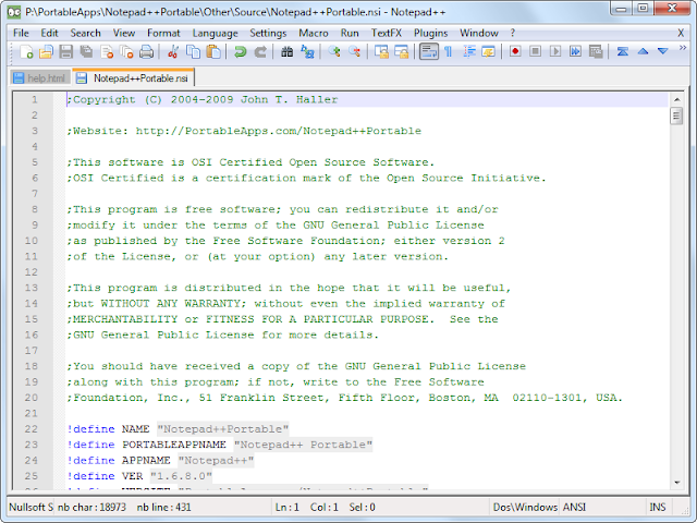 Notepad++ 6.2.3