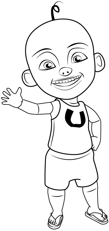 Gambar Upin Ipin Gambar Upin Ipin Sketsa