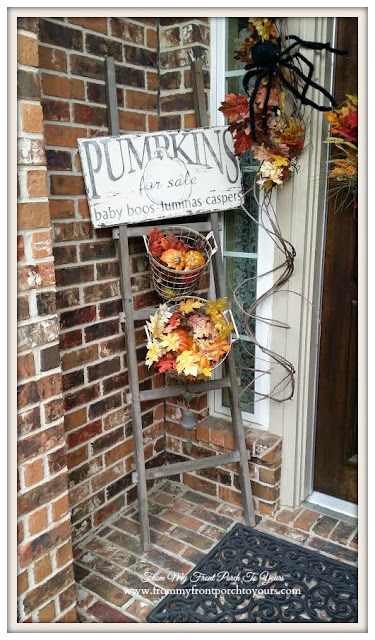 Fall Porch-From My Front Porch To Yours-Treasure Hunt Thursday
