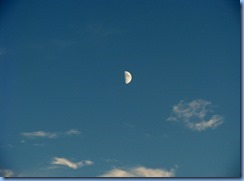7410 Restoule Provincial Park - moon over Restoule Lake