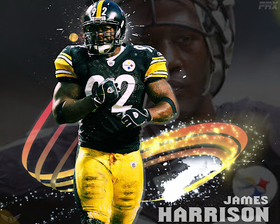 NFL Wallpapers: Pittsburgh Steelers - James Harrison