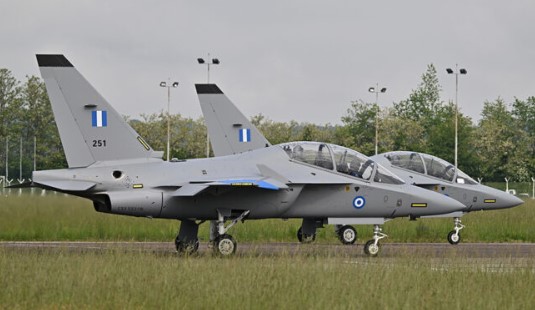 Greece Receives M-346 Trainer Jets Equipped With Israeli-Made Avionics