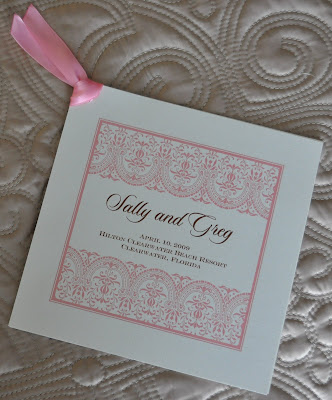 Layout Cameron Wedding Program Ink Color Black Paper White Linen