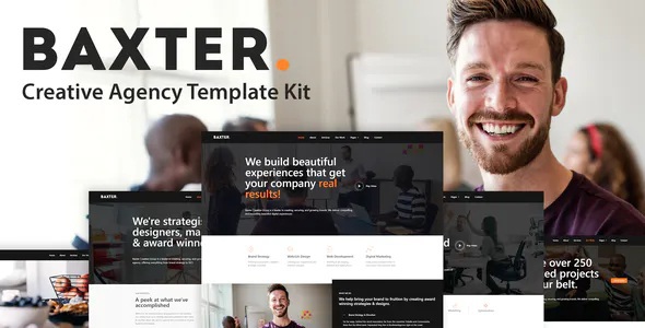 Best Creative Agency Elementor Template Kit