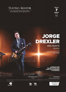 Concierto de JORGE DREXLER en Teatro Mayor 2020