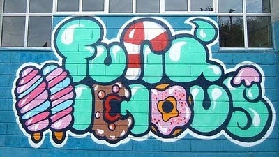 graffiti bubble letters