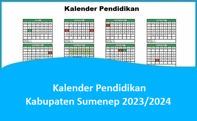 Kalender Pendidikan Kabupaten Sumenep 2023/2024