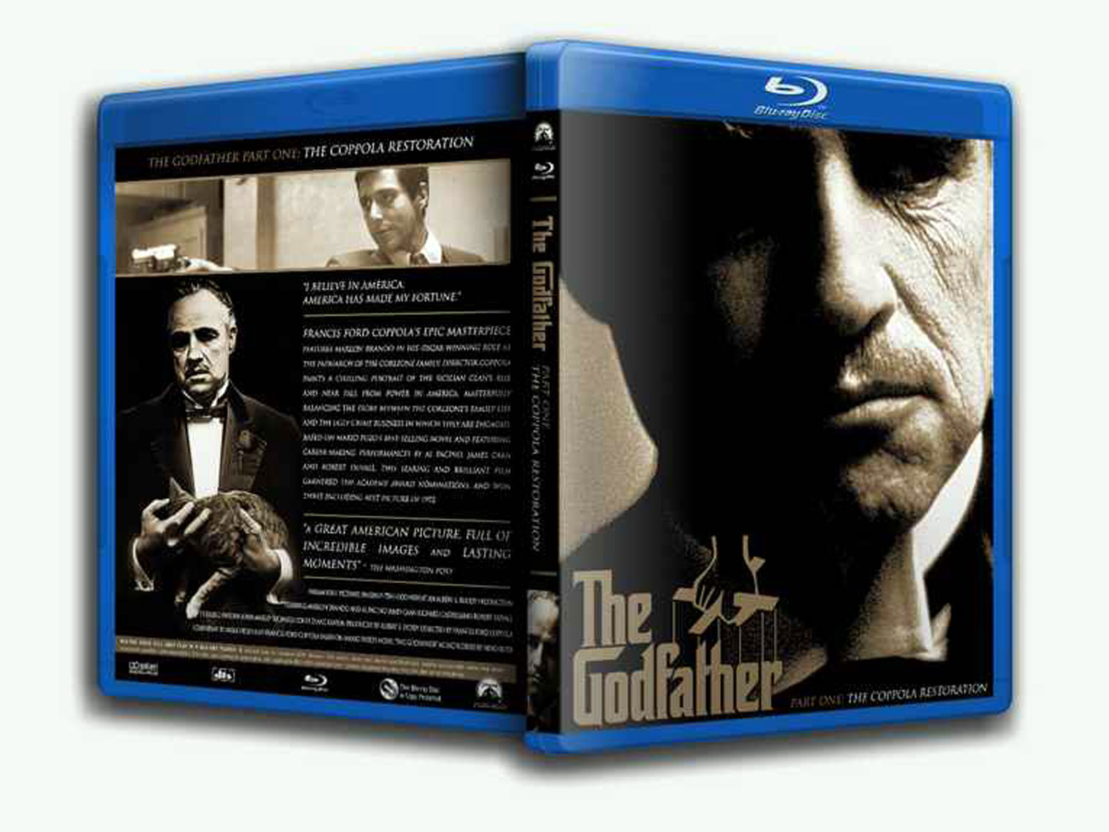 The Godfather1 Blu-ray DVD Case Box