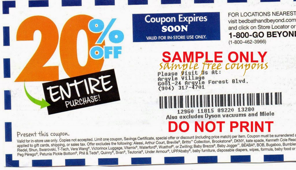 bed bath and beyond coupons september 2014 bed bath beyond 20 % off in ...