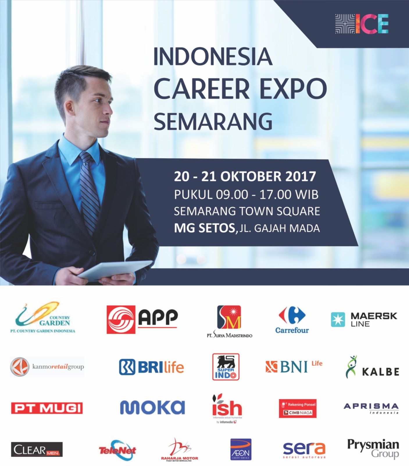 Indonesia Career Expo Semarang Tanggal 20 – 21 Oktober 