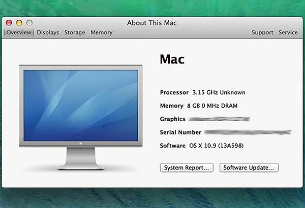 Maximum RAM Capacity in MAC OS