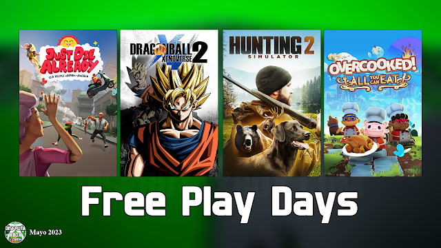 Días de juego gratis (del 11 al 14 mayo 2023) #freeplaydays