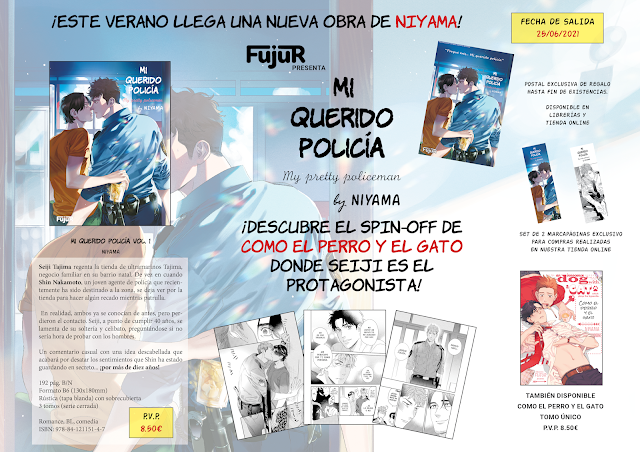 Ediciones Fujur licencia Mi querido policía de Niyama.