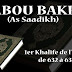 Eerste Kalief: Aboe Bakr