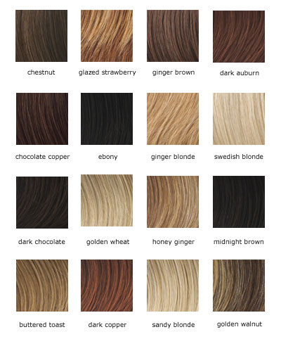 hair colours brown and blonde. hair colours brown