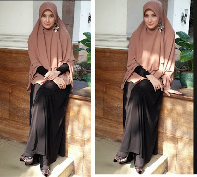 contoh model baju muslim Ala Inneke Koesherawati, foto baju muslim Inneke Koesherawati, gambar busana muslim Inneke Koesherawati 2015, desain baju muslim modis dan elegan Inneke Koesherawati terbaru, baju muslim terbaru Inneke Koesherawati, inspirasi fashion busana muslim ala Inneke Koesherawati, gaya busana muslim elegan Inneke Koesherawati