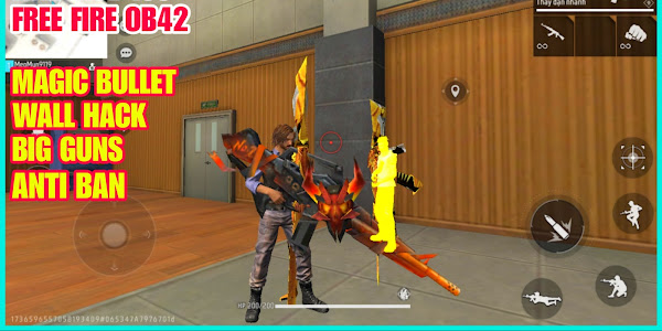 IOS MOD FREE FIRE OB42 ĐẠN MA THUẬT, NHÌN XUYÊN TƯỜNG, SÚNG TO MỚI NHẤT