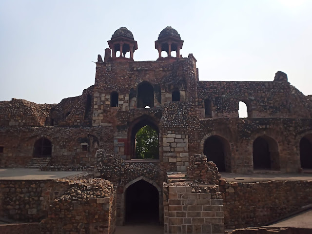 Stone castle at Purana Qila