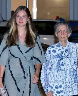 Princess Leonor and Princess Irene of Greece and Denmark